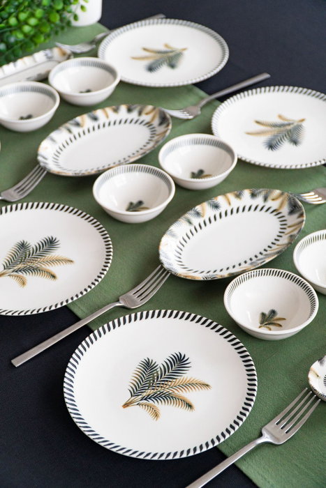 Hermia Set de Desayuno Palmiye 6 Multicolor